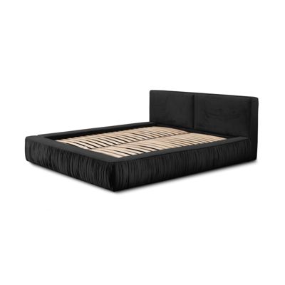 Polsterbett Beyond Samtstoff 140x200 mit Holzrahmen Riviera 100